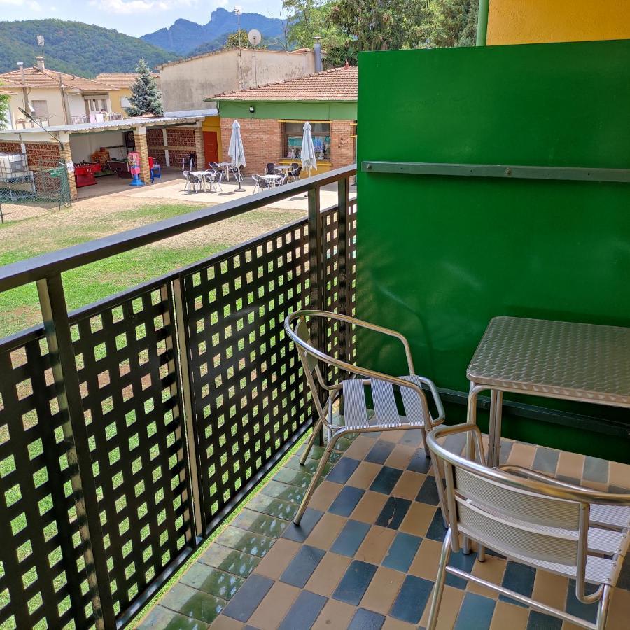 Alberg Restaurant Bellavista Santa Pau Esterno foto